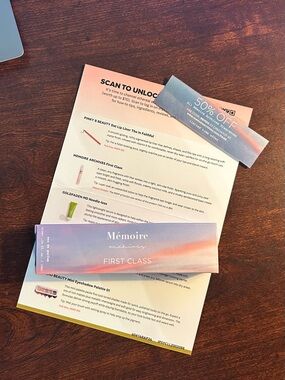 Memoire Archives First Class Perfume luxury sample size; NIB